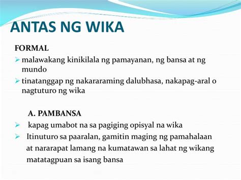 pormal at di pormal drawing|Antas ng Wika – Wika101.ph.